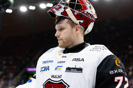 Malmö Redhawks målvakt Daniel Marmenlind