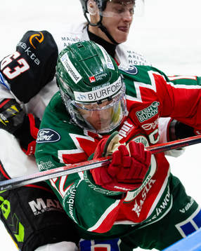 Malmö Redhawks Fredrik Händemark och Frölundas Max