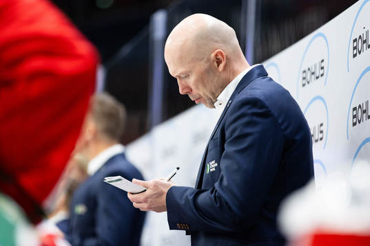 Frölundas assisterande tränare Anders Burström