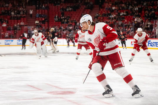 Moritz Seider of Detroit Red Wings