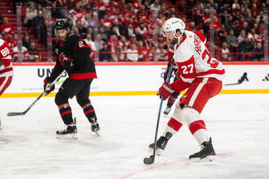 Michael Rasmussen of Detroit Red Wings