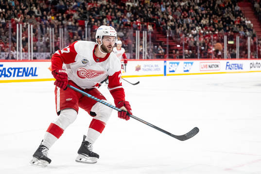 Michael Rasmussen of Detroit Red Wings