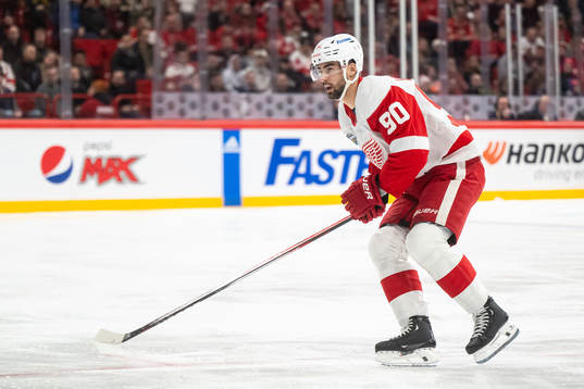 Joe Veleno of Detroit Red Wings