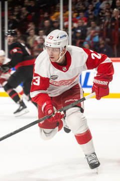 Lucas Raymond of Detroit Red Wings