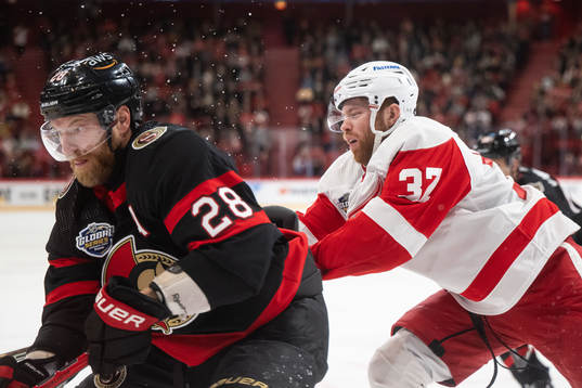 T Compher of Detroit Red Wings