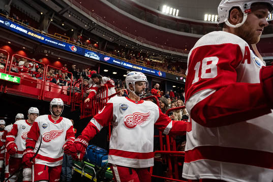 Joe Veleno of Detroit Red Wings
