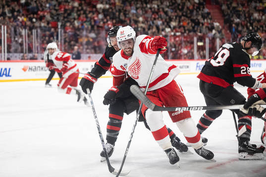 David Perron of Detroit Red Wings