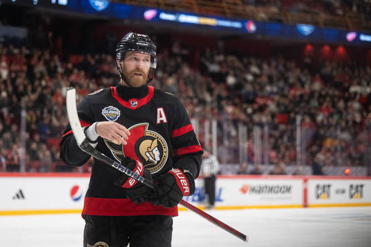 Claude Giroux of Ottawa Senators