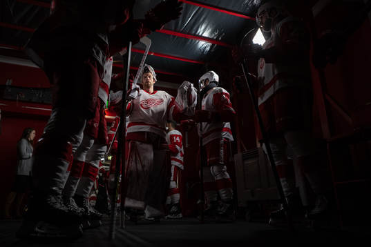 Goaltender James Reimer of Detroit Red Wings