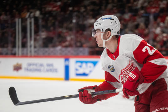 Lucas Raymond of Detroit Red Wings