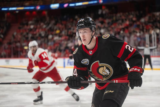 Jacob Bernard-Docker of Ottawa Senators