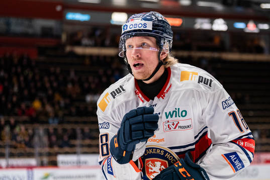 Växjös Marcus Sylvegård jublar