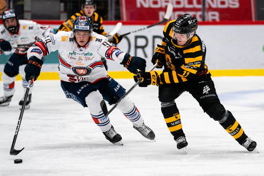 Växjös Victor Stjernborg och Skellefteås Max Lindholm
