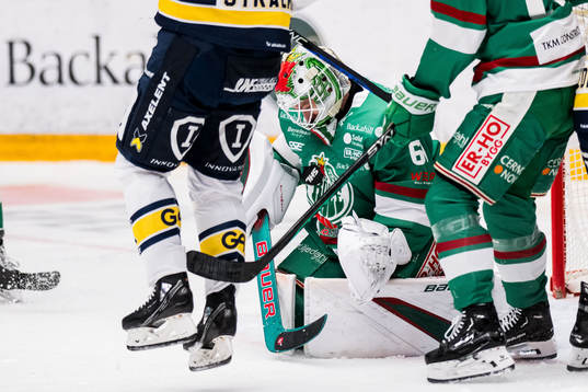 Rögles målvakt Petr Kvaca