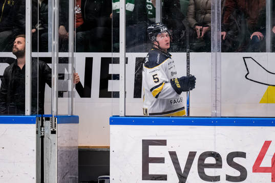 HV71s Victor Sjöholm deppar
