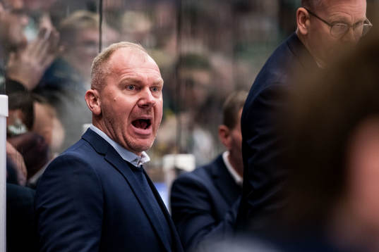 HV71s tränare Johan Lindbom