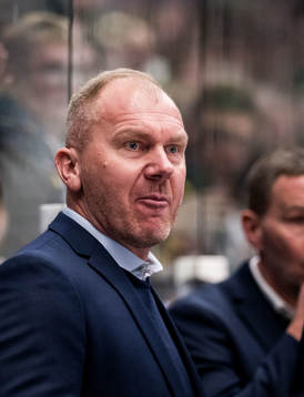 HV71s tränare Johan Lindbom