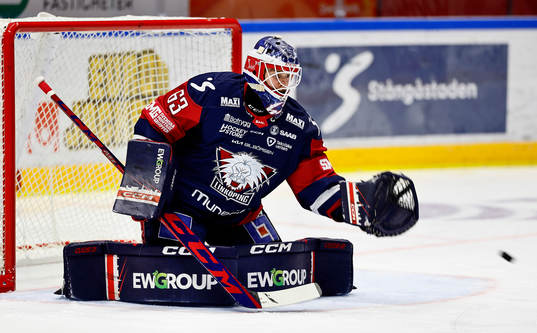 Linköpings målvakt Marcus Högberg