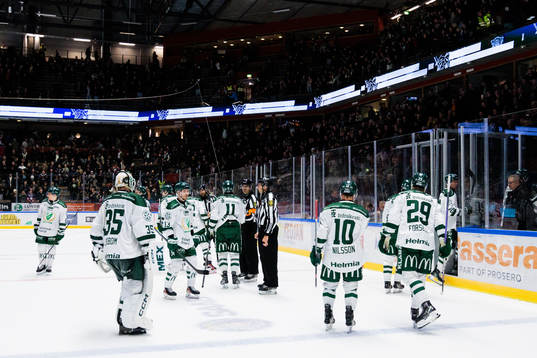 Färjestads spelare deppar