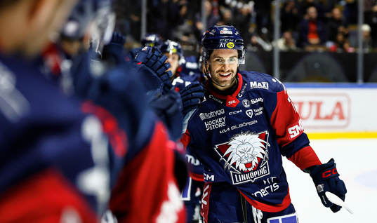 Linköpings Taylor Leier jublar