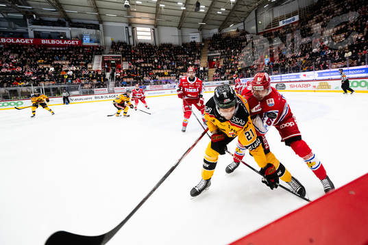 Luleås Juhani Tyrväinen och Timrås Joonas Lyytinen