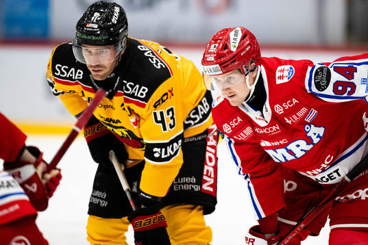 Luleås Oscar Eklind och Timrås Sebastian Hartmann