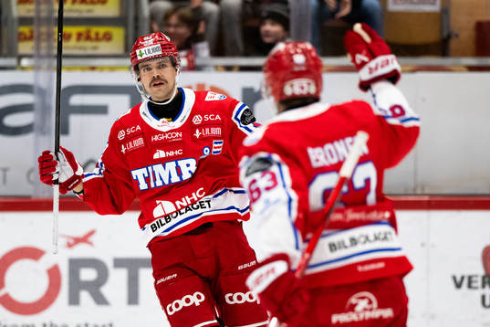 Timrås Emil Pettersson jublar