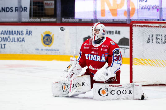Timrås målvakt Jacob Johansson