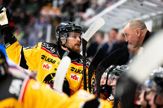 Luleås Brendan Shinnimin och tränare Thomas Berglund