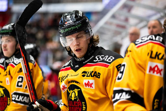 Luleås Marcus Hardegård deppar