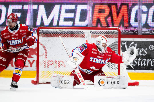 Timrås målvakt Jacob Johansson
