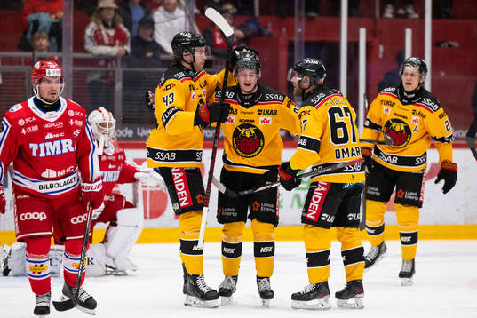 Luleås Pontus Andreasson jublar