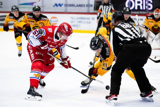 Timrås Anton Lander och Luleås Juhani Tyrväinen