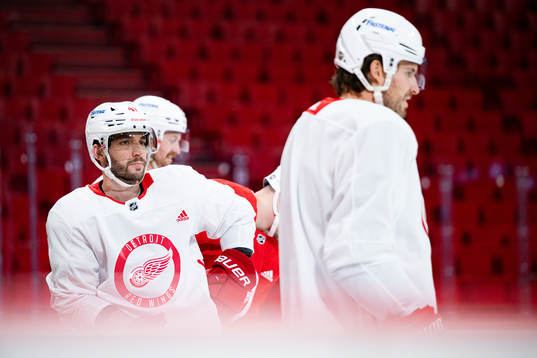 Bläddra bland fler bilder av Ice Hockey, NHL, Detroit Red Wings, Practice 
