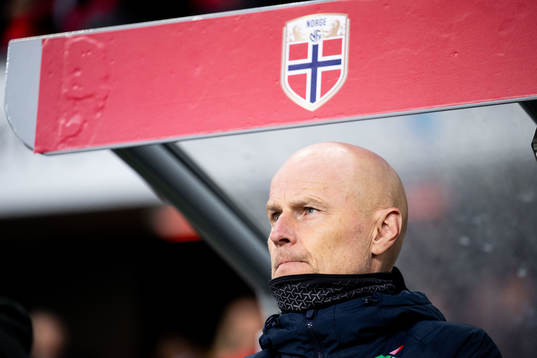 Head coach Ståle Solbakken of Norway