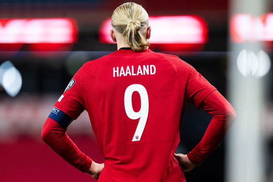 Erling Braut Haaland of Norway