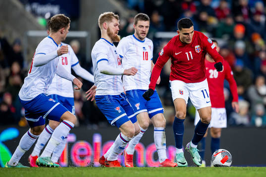 Odmar Faerø of Faroe Islands and Mohamed Elyounoussi of