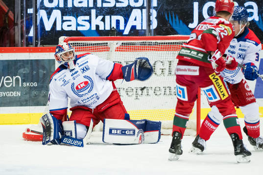 Oskarshamns målvakt Marek Langhamer