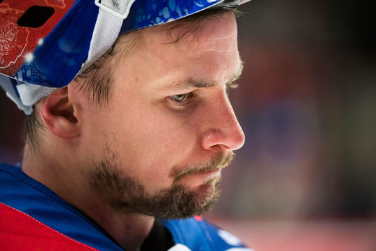 Oskarshamns målvakt Marek Langhamer deppar