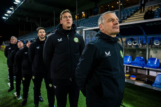Jim Crawford, head coach of Ireland