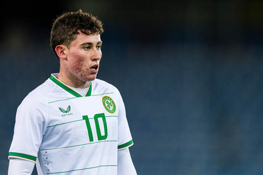 Kian Leavy of Ireland