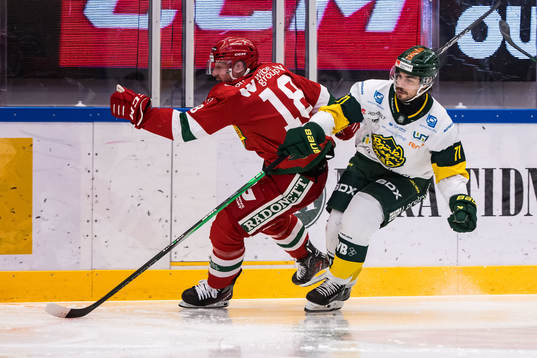 Moras Henrik Eriksson och Björklövens Gustav Possler