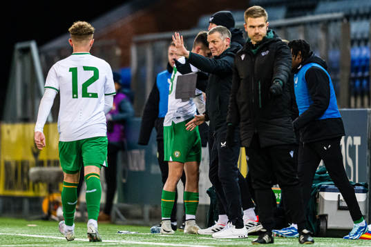 Jim Crawford, head coach of Ireland