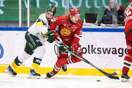 Björklövens Jacob Olofsson och Moras Kristoffer Gunnarsson