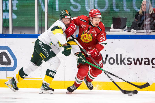 Björklövens Jacob Olofsson och Moras Kristoffer Gunnarsson