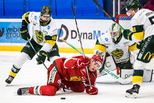 Björklövens Daniel Rahimi och Moras Michael