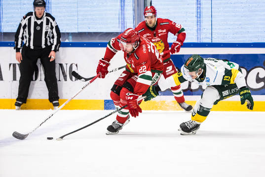 Moras Måns Carlsson och Björklövens Fredric Andersson