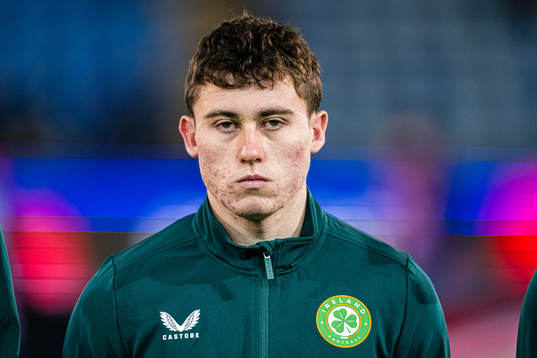 Kian Leavy of Ireland