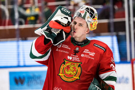 Moras målvakt Waltteri Ignatjew