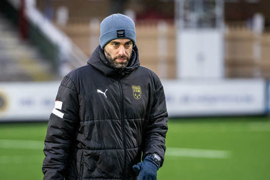 Umeås tränare André Ganbari
